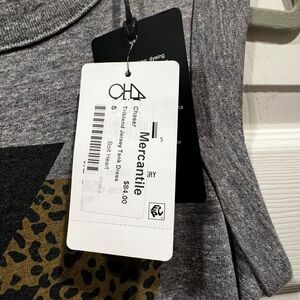 Chaser tee shirt dress with heart and lightening bolt.